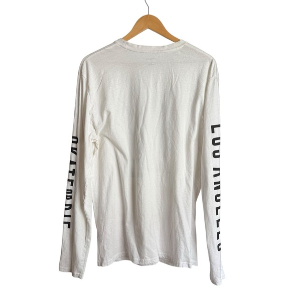 Adam Levine Skate or Die Skull 1981 Graphic Long Sleeve T-Shirt Men’s Large - Picture 2 of 9